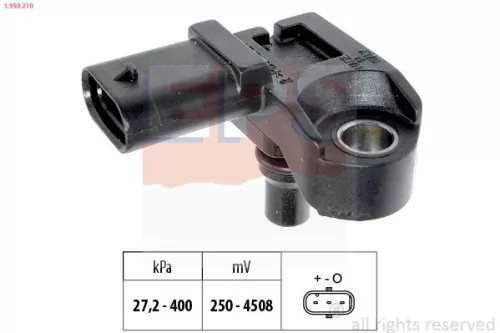 Luchtdruksensor, hoogteaanpassing EPS 1.993.210)