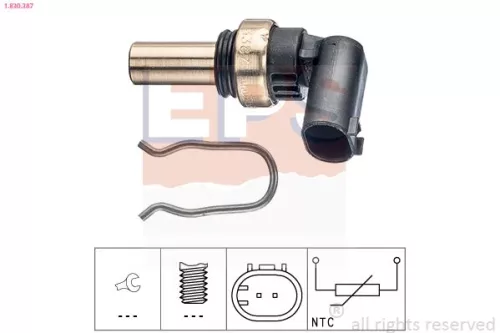 Sensor, coolant temperature EPS 1.830.387)