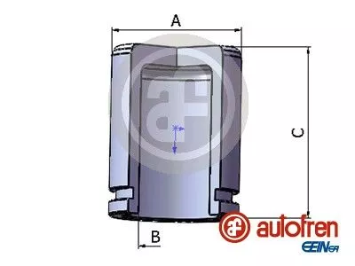 Zuiger, remklauw AUTOFREN SEINSA D025338)