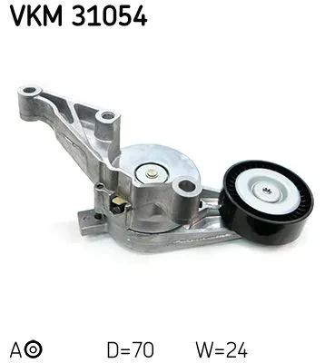 Riemspanner, V-geribbelde riem SKF VKM 31054)