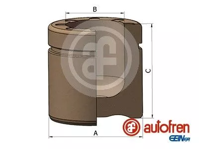 Piston, brake caliper AUTOFREN SEINSA D025242)