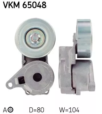 Riemspanner, V-geribbelde riem SKF VKM 65048)