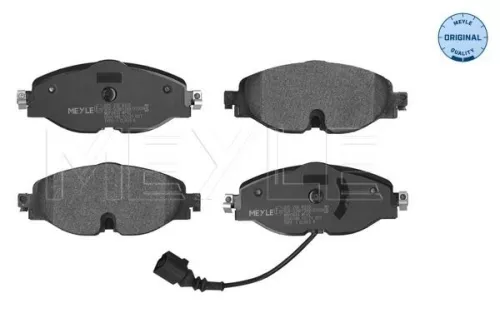 Brake Pad Set, disc brake MEYLE 025 256 8320)