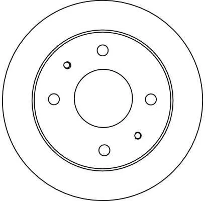 Remschijf TRW DF4132)