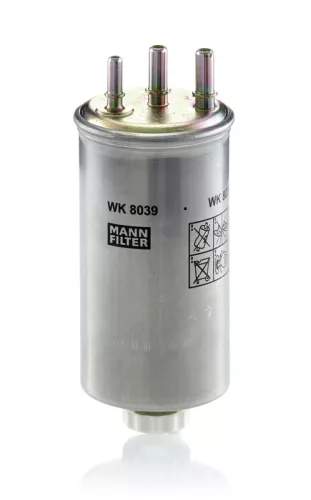 Brandstoffilter MANN-FILTER WK 8039)