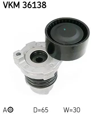 Riemspanner, V-geribbelde riem SKF VKM 36138)