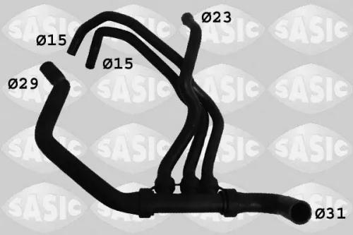 Radiatorslang SASIC 3404032)
