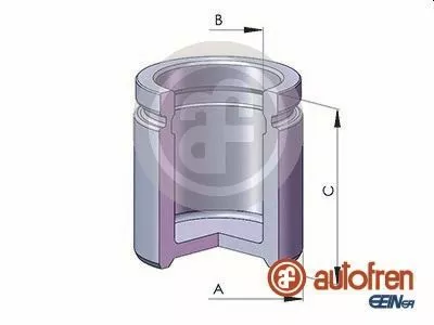 Zuiger, remklauw AUTOFREN SEINSA D025544)