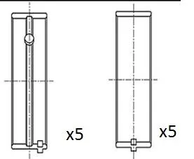 Krukaslager HANS BM1069-050)