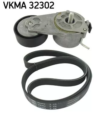 V-geribbelde riemset SKF VKMA 32302)