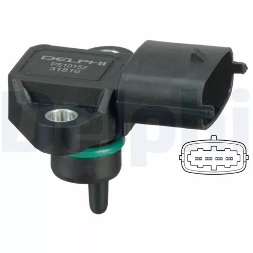 Luchtdruksensor, hoogteaanpassing DELPHI PS10152)