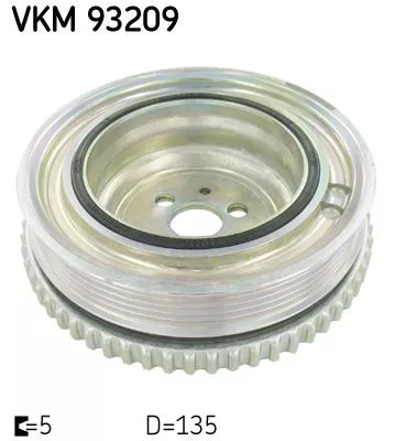 Riempoelie, krukas SKF VKM 93209)