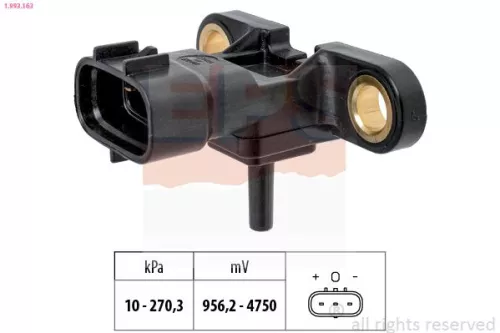 Luchtdruksensor, hoogteaanpassing EPS 1.993.163)