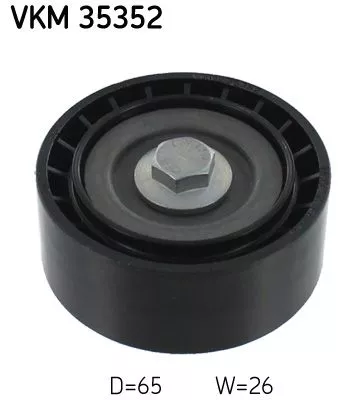 Ombuigings-/geleidingspoelie, V-geribbelde riem SKF VKM 35352)