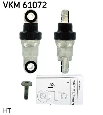 Riemspanner, V-geribbelde riem SKF VKM 61072)