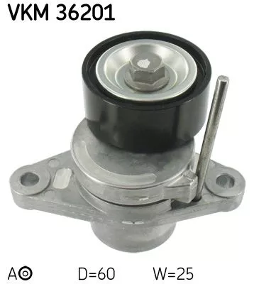 Riemspanner, V-geribbelde riem SKF VKM 36201)
