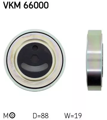 Riemspanner, V-geribbelde riem SKF VKM 66000)