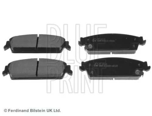 Remblokkenset, schijfrem BLUE PRINT ADA104251)