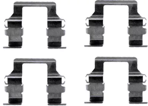 Accessoirekit, schijfremblokken TEXTAR 82031400)