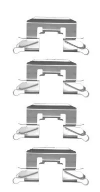 Accessoirekit, schijfremblokken TEXTAR 82512900)