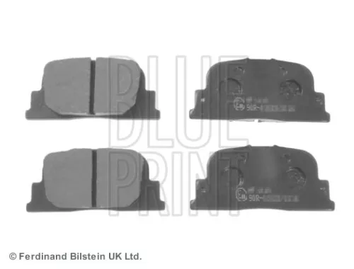 Remblokkenset, schijfrem BLUE PRINT ADT342179)