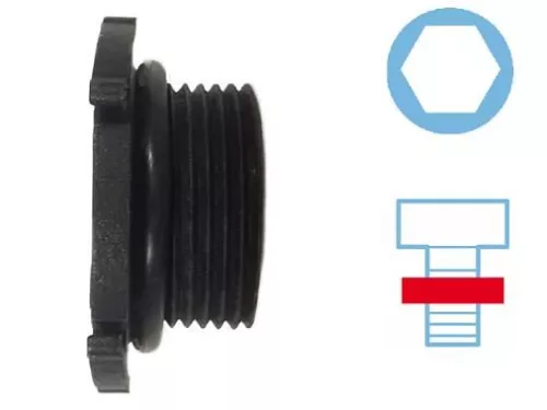 Schroefplug, oliecarter CORTECO 49362393)