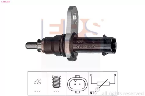 Sensor, koelvloeistoftemperatuur EPS 1.830.356)