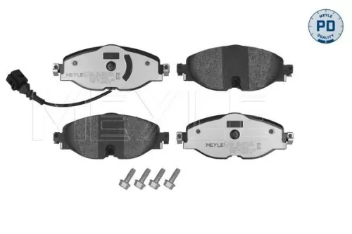 Brake Pad Set, disc brake MEYLE 025 256 8320/PD)