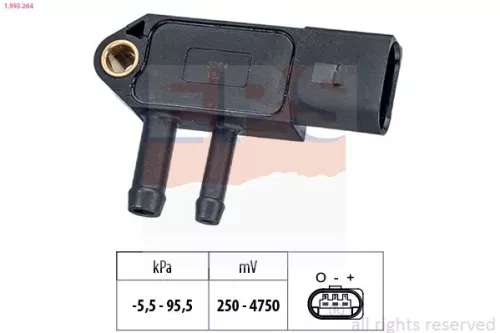 Air Pressure Sensor, altitude adaption EPS 1.993.264)