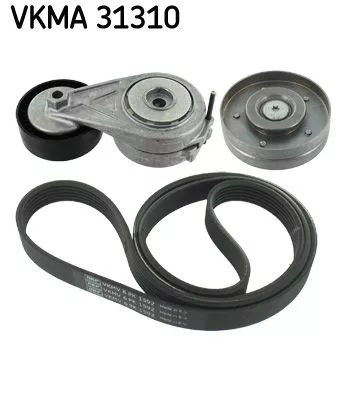 V-geribbelde riemset SKF VKMA 31310)