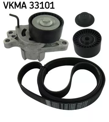 V-geribbelde riemset SKF VKMA 33101)