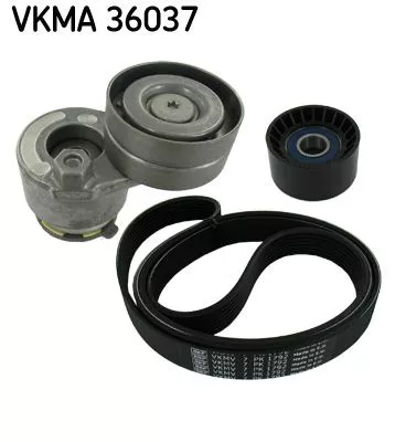 V-geribbelde riemset SKF VKMA 36037)