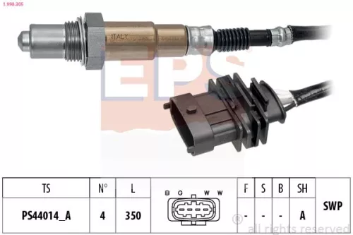 Oxygen Sensor EPS 1.998.305)