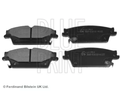Remblokkenset, schijfrem BLUE PRINT ADA104252)