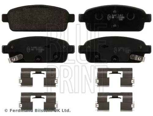 Remblokkenset, schijfrem BLUE PRINT ADG042123)