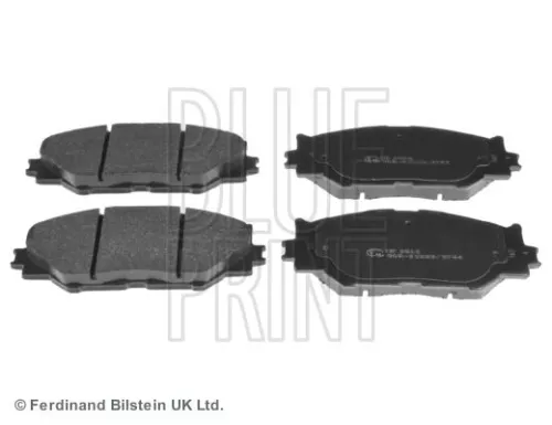 Remblokkenset, schijfrem BLUE PRINT ADT342163)