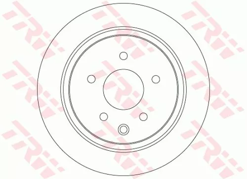 Remschijf TRW DF7369)