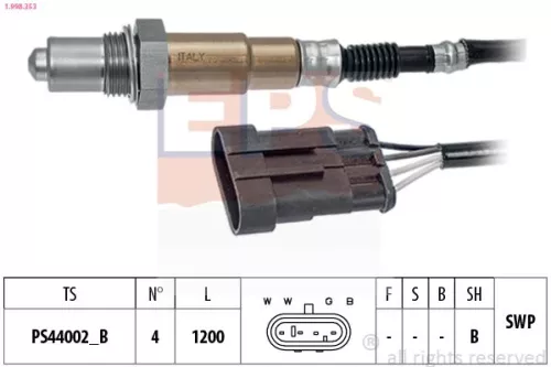 Oxygen Sensor EPS 1.998.353)