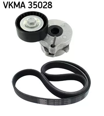 V-geribbelde riemset SKF VKMA 35028)