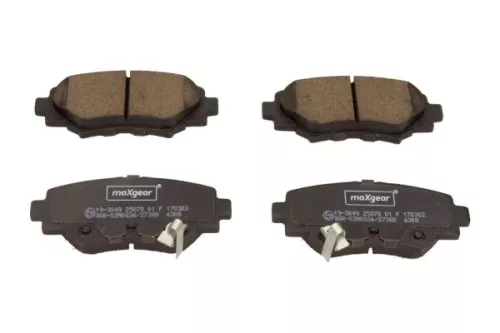 Remblokkenset, schijfrem MAXGEAR 19-3049)
