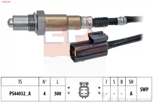 Oxygen Sensor EPS 1.998.336)