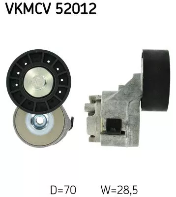 Riemspanner, V-geribbelde riem SKF VKMCV 52012)
