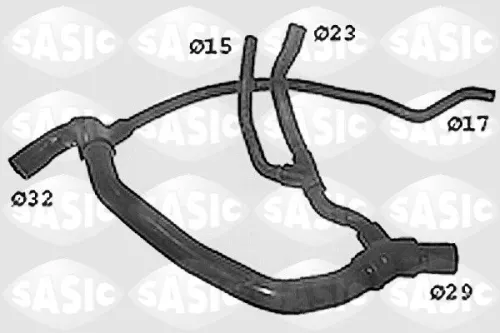 Radiatorslang SASIC SWH4193)