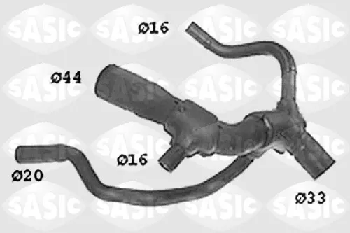 Radiatorslang SASIC SWH6653)