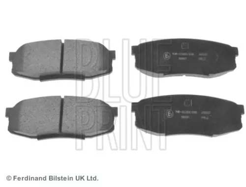 Remblokkenset, schijfrem BLUE PRINT ADT342176)