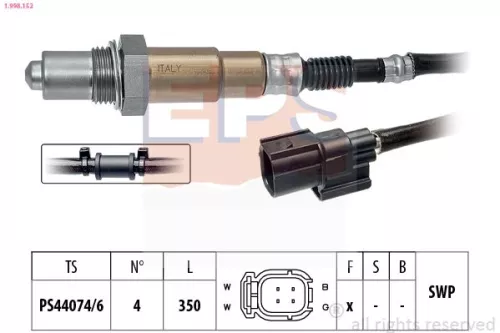 Oxygen Sensor EPS 1.998.152)