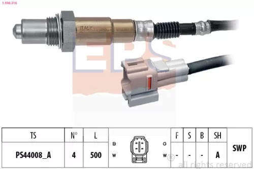 Oxygen Sensor EPS 1.998.316)