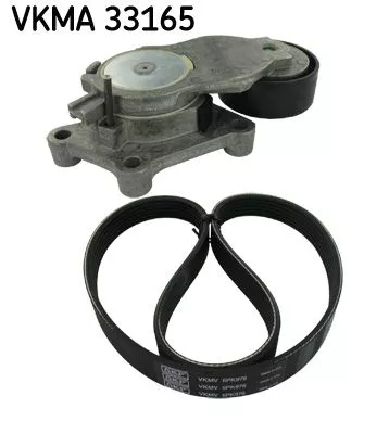 V-geribbelde riemset SKF VKMA 33165)