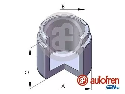 Zuiger, remklauw AUTOFREN SEINSA D02531)