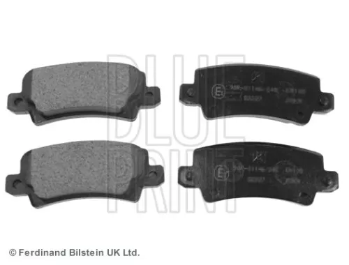 Remblokkenset, schijfrem BLUE PRINT ADT342131)